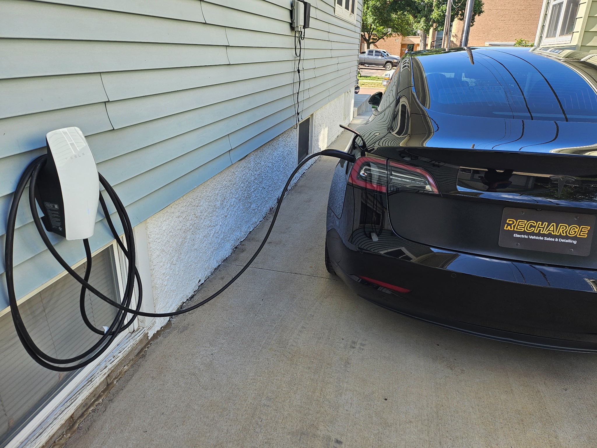 EV charger installation